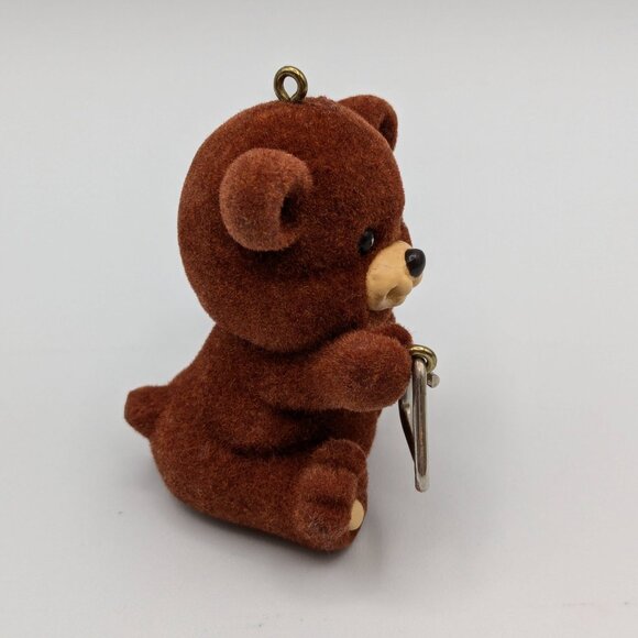 Hallmark Keepsake Bear-I-Tone Handcrafted Ornament 1989 - Picture 3 of 10